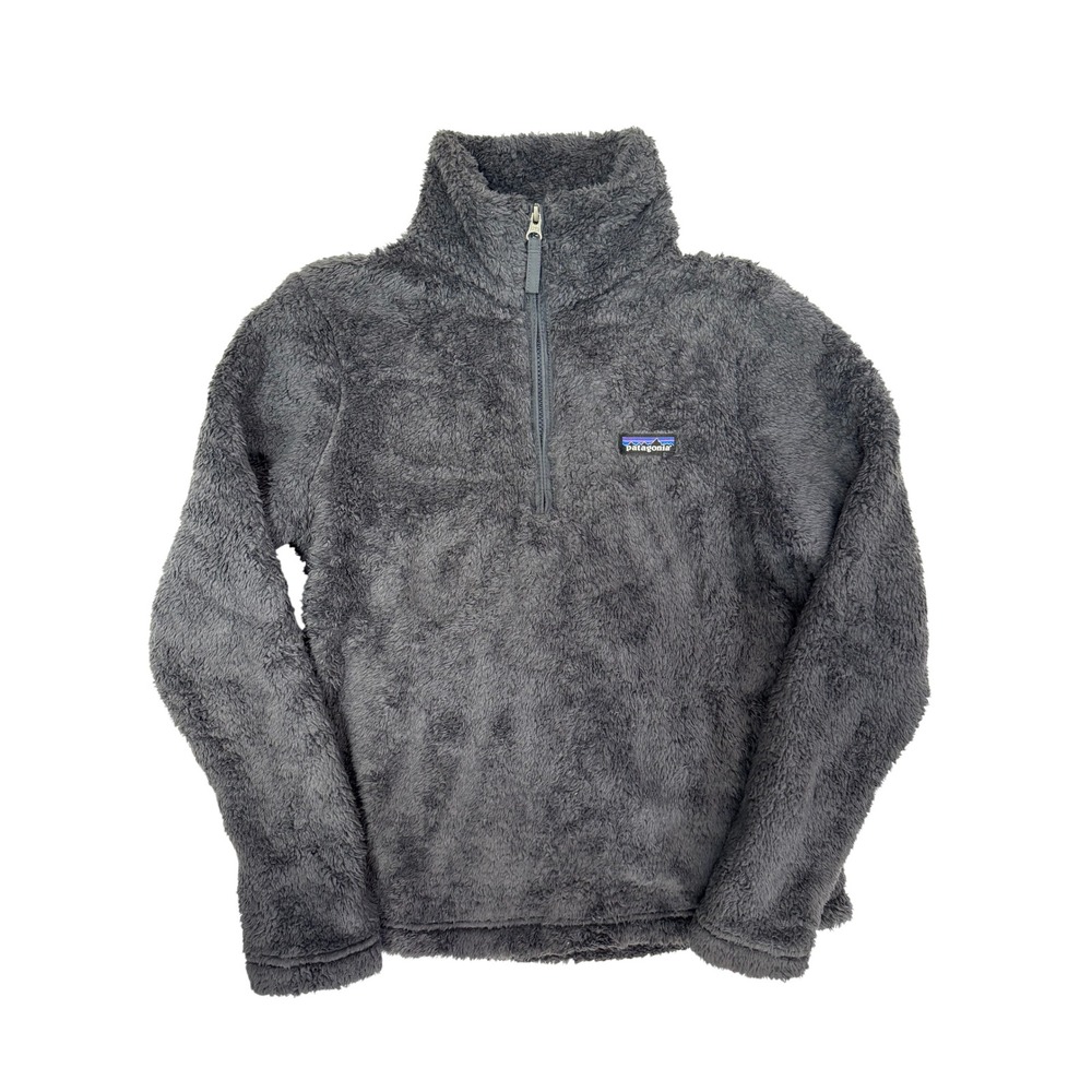Patagonia Los Gatos 1/4‎ Zip Fleece Pullover Grey Womens Size S